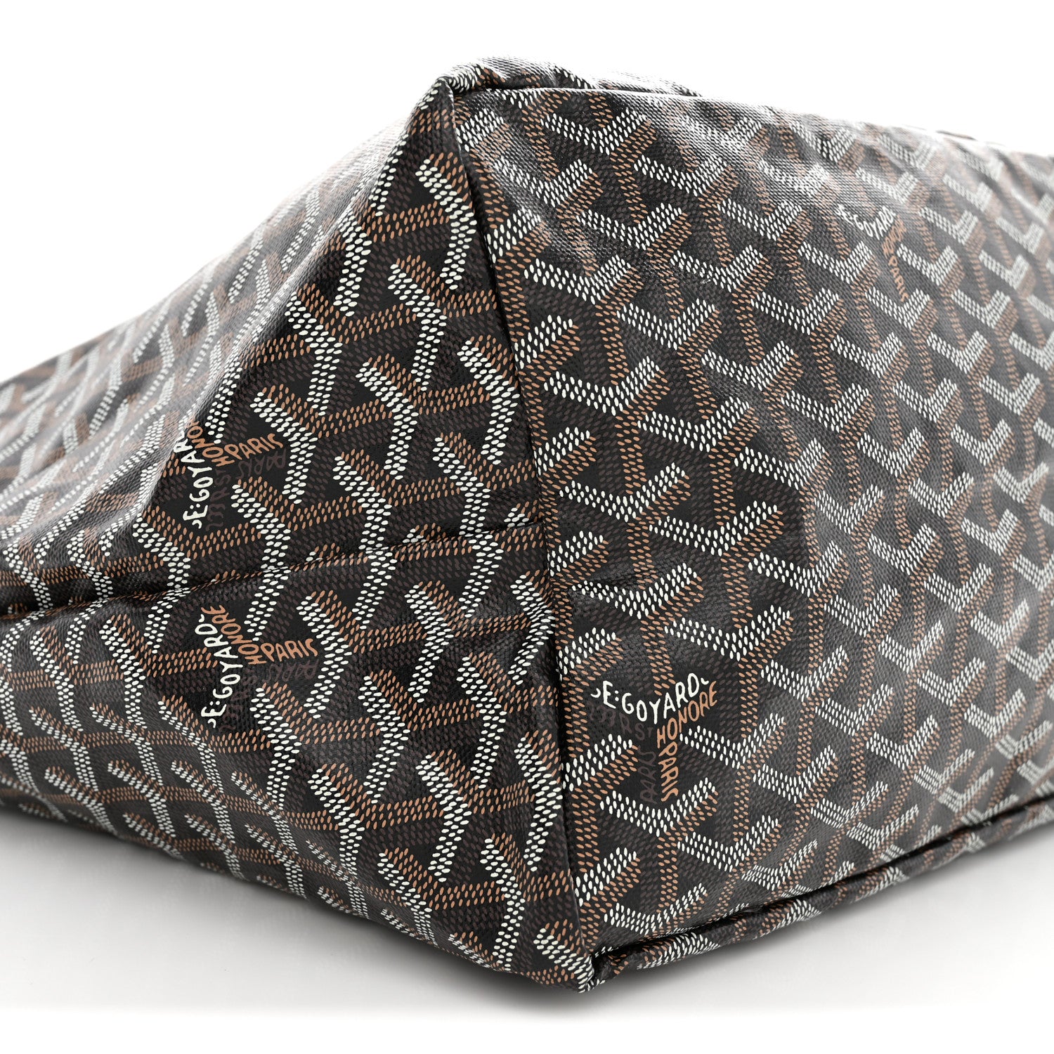 Goyard Goyardine Saint Louis GM Black Gold 10 of 11