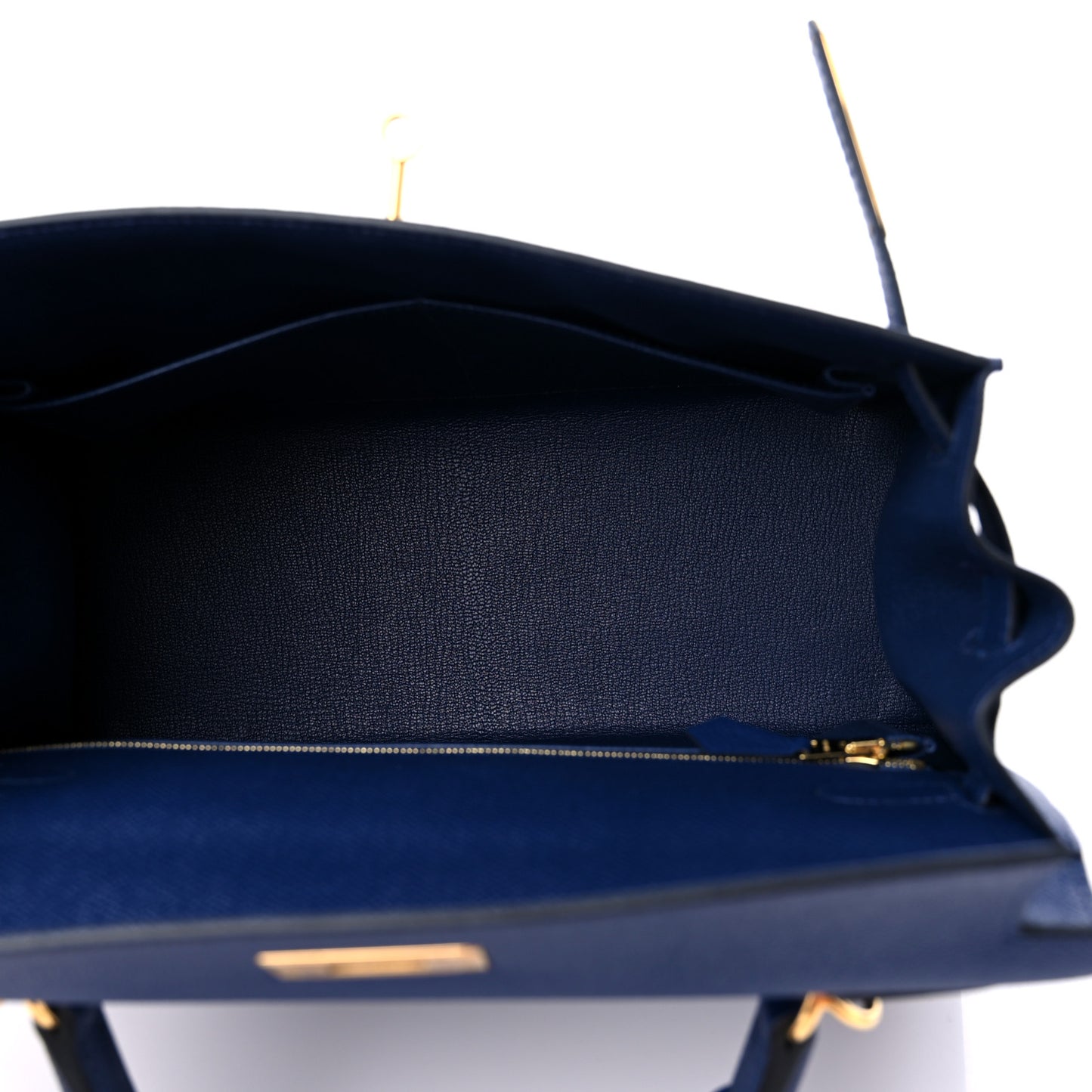 Epsom Kelly Sellier 28 Bleu Saphir