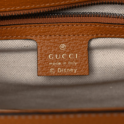 Gucci X DISNEY Mini Vintage GG Supreme Monogram Mickey Mouse Small Flap Messenger Bag Beige Vintage Sun Oil 6 of 12