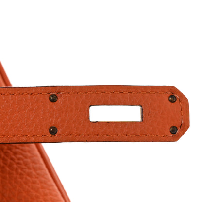 Hermes Togo Birkin 30 Orange 7 of 11