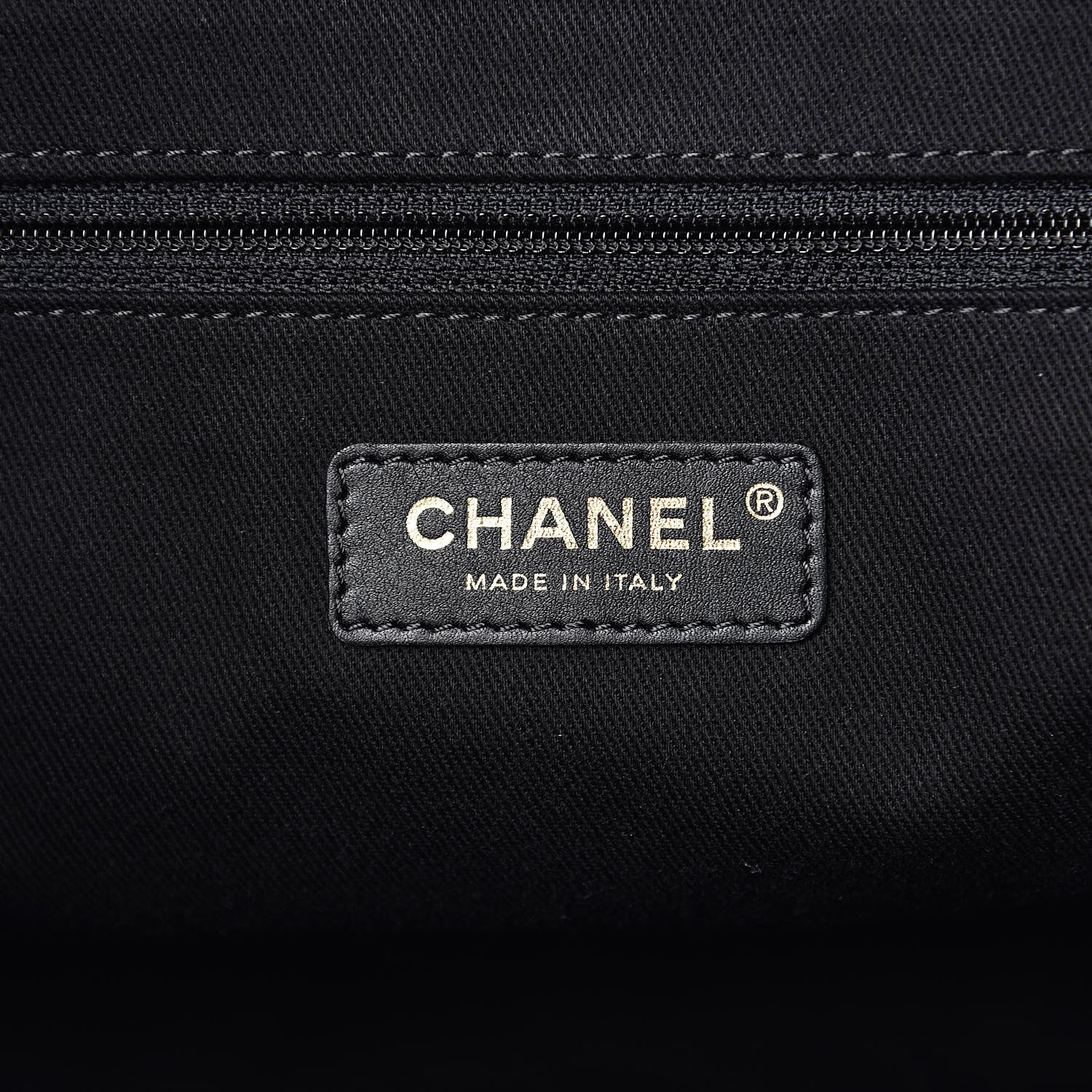 Chanel Woven Straw Raffia Large Deauville Tote Black 6 of 11