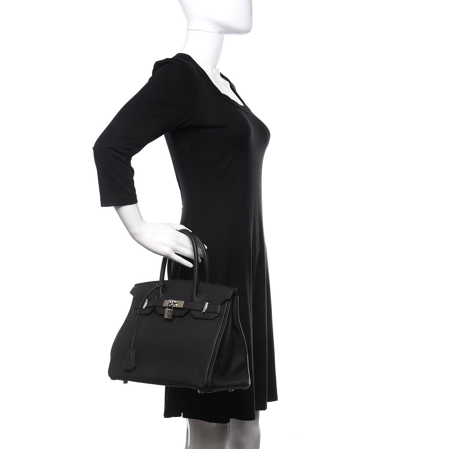 Togo Birkin 30 Black
