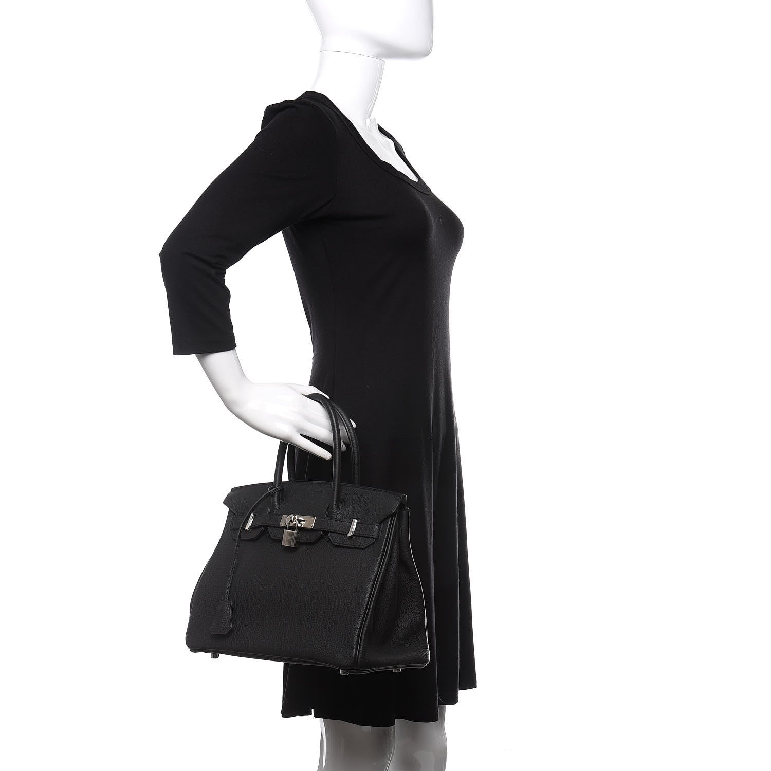 Hermes Togo Birkin 30 Black 2 of 11