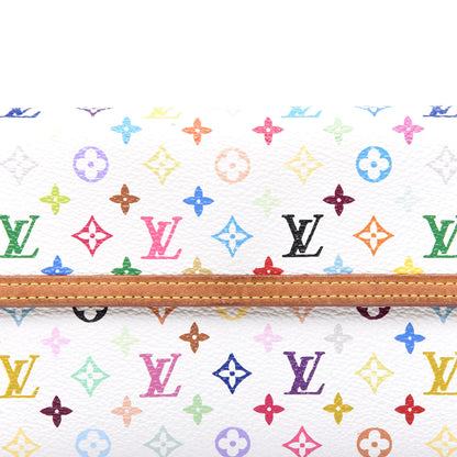 Louis Vuitton Monogram Multicolor Porte Tresor International Wallet White 13 of 13