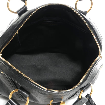Saint Laurent Leather Large Muse Black 5 of 10