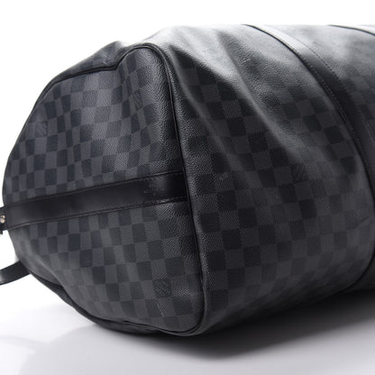 Louis Vuitton Damier Graphite Keepall Bandouliere 55 9 of 21