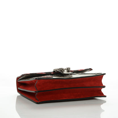 Gucci GG Supreme Monogram Embroidered Medium Dionysus Shoulder Bag Beige Multi 4 of 9