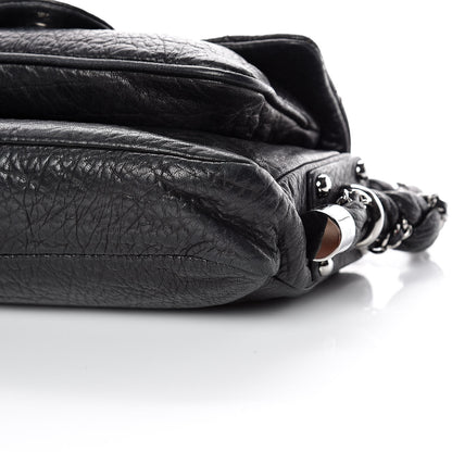 Chanel Distressed Lambskin Small Lady Braid Flap Black 12 of 13