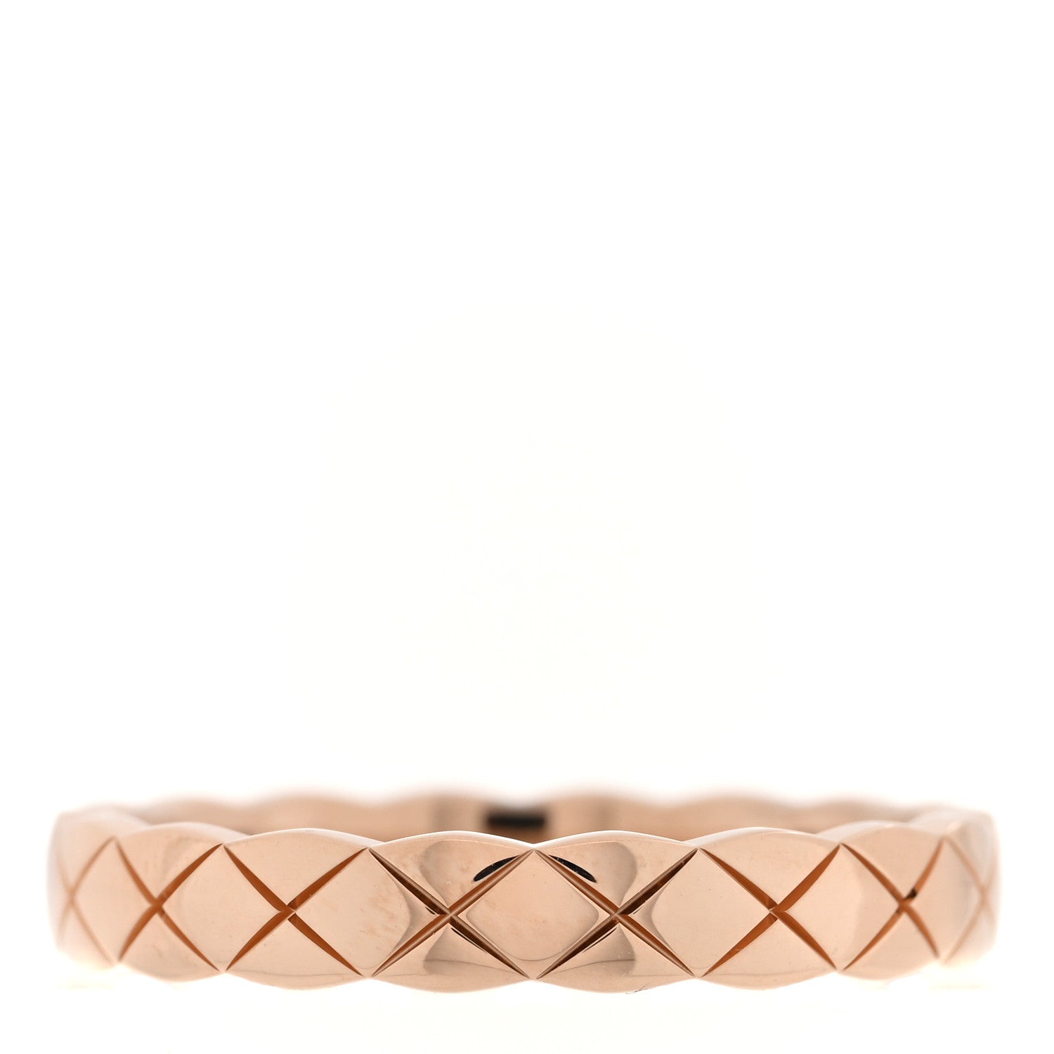 Chanel 18K Beige Gold Mini Coco Crush Ring 52 6 3 of 5