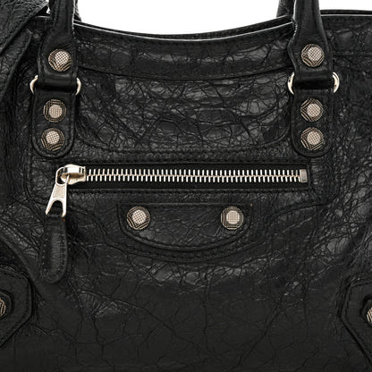 Balenciaga Agneau Giant 12 Silver Hardware City Black 8 of 11