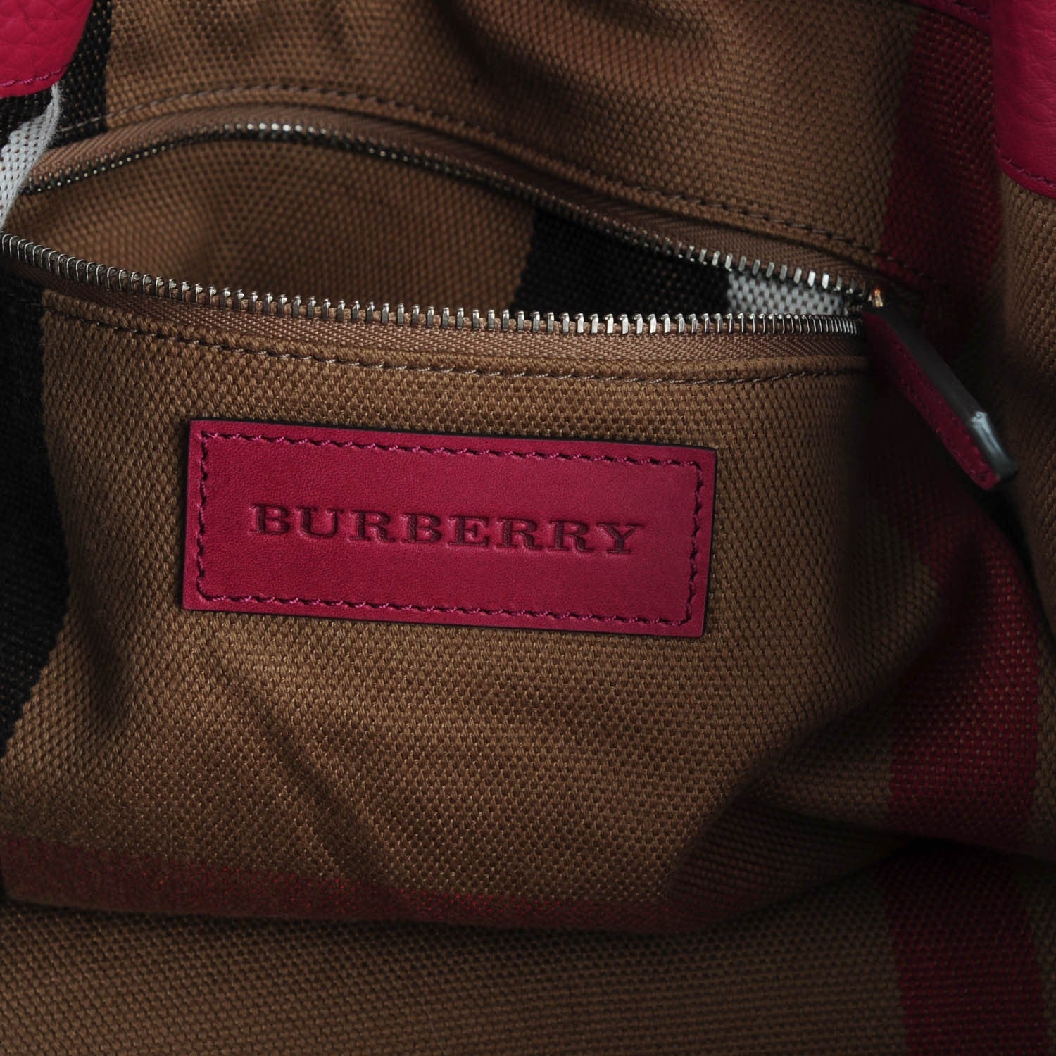 Burberry Calfskin Medium Maidstone Damson Pink 6 of 8