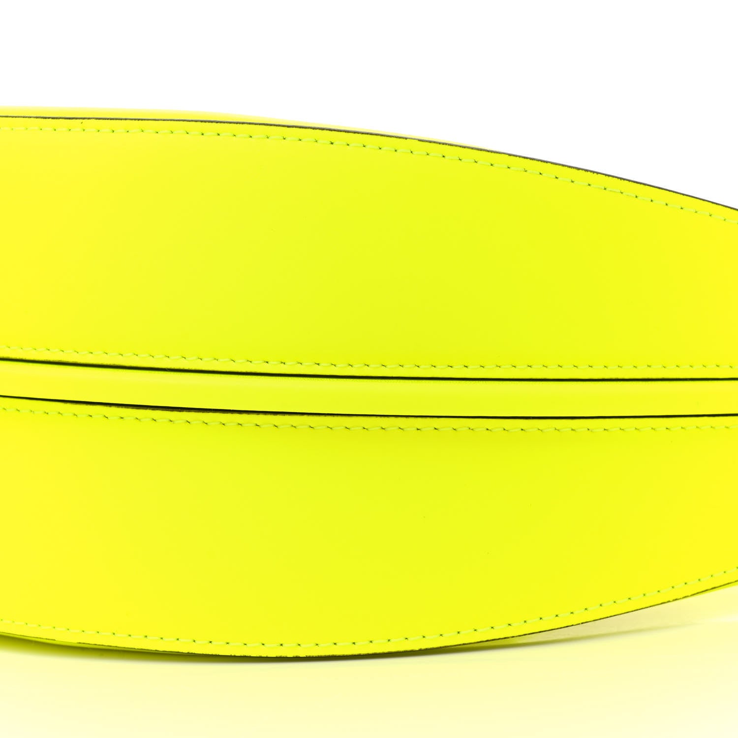 Fendi Vitello Grace Matte Small Fendigraphy Hobo Bag Neon Yellow 10 of 10