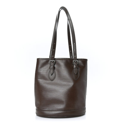 Louis Vuitton Epi Petit Bucket 23 Moka 1 of 10