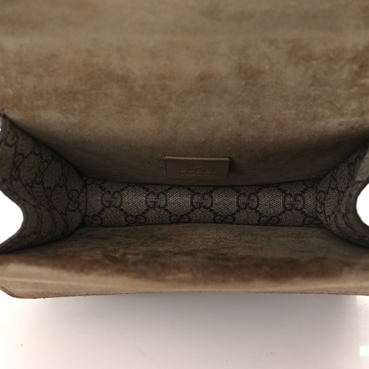 Gucci GG Supreme Monogram Mini Dionysus Shoulder Bag Taupe 5 of 6