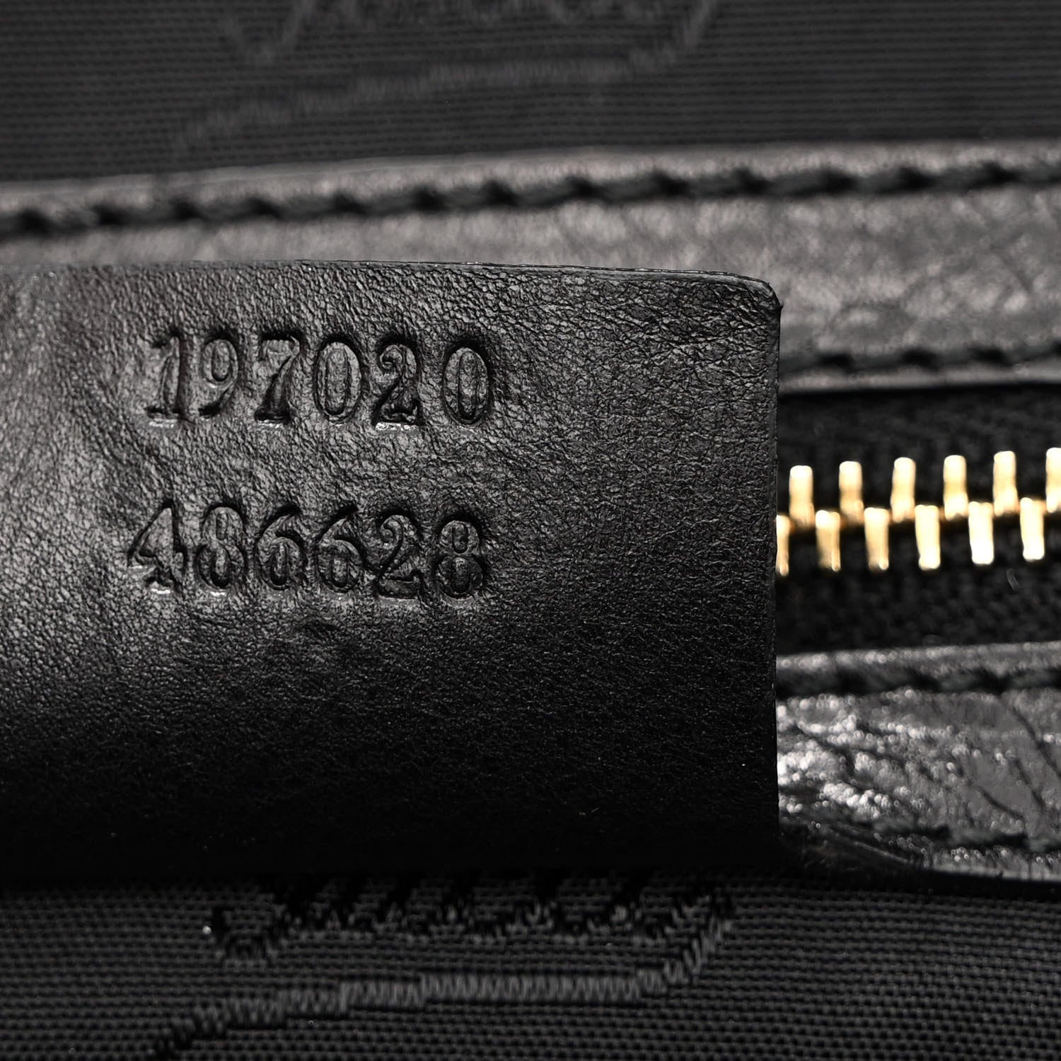 Gucci Calfskin Medium Hysteria Hobo Black 6 of 9