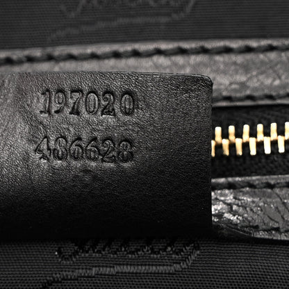 Gucci Calfskin Medium Hysteria Hobo Black 6 of 9