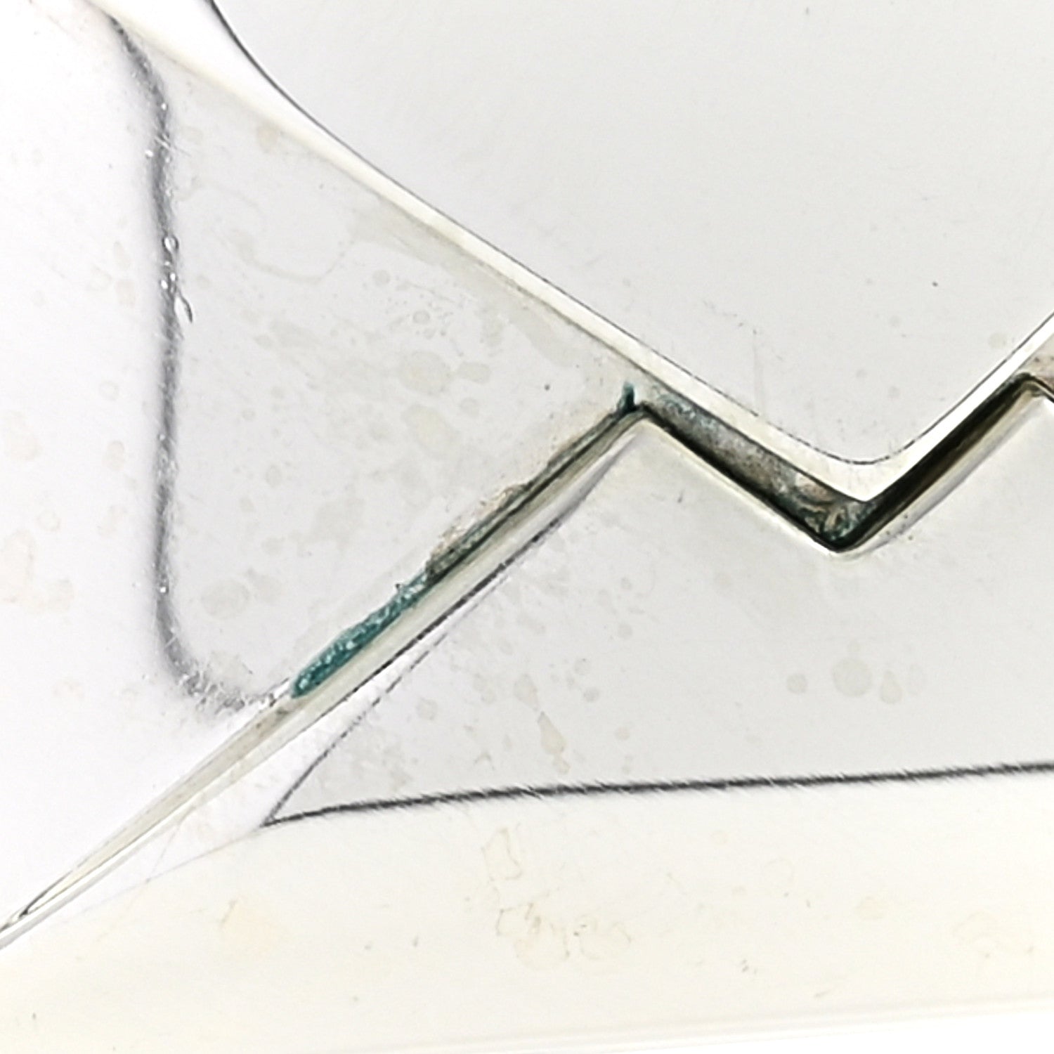 Tiffany Sterling Silver Sweet Nothings Envelope Necklace 8 of 9