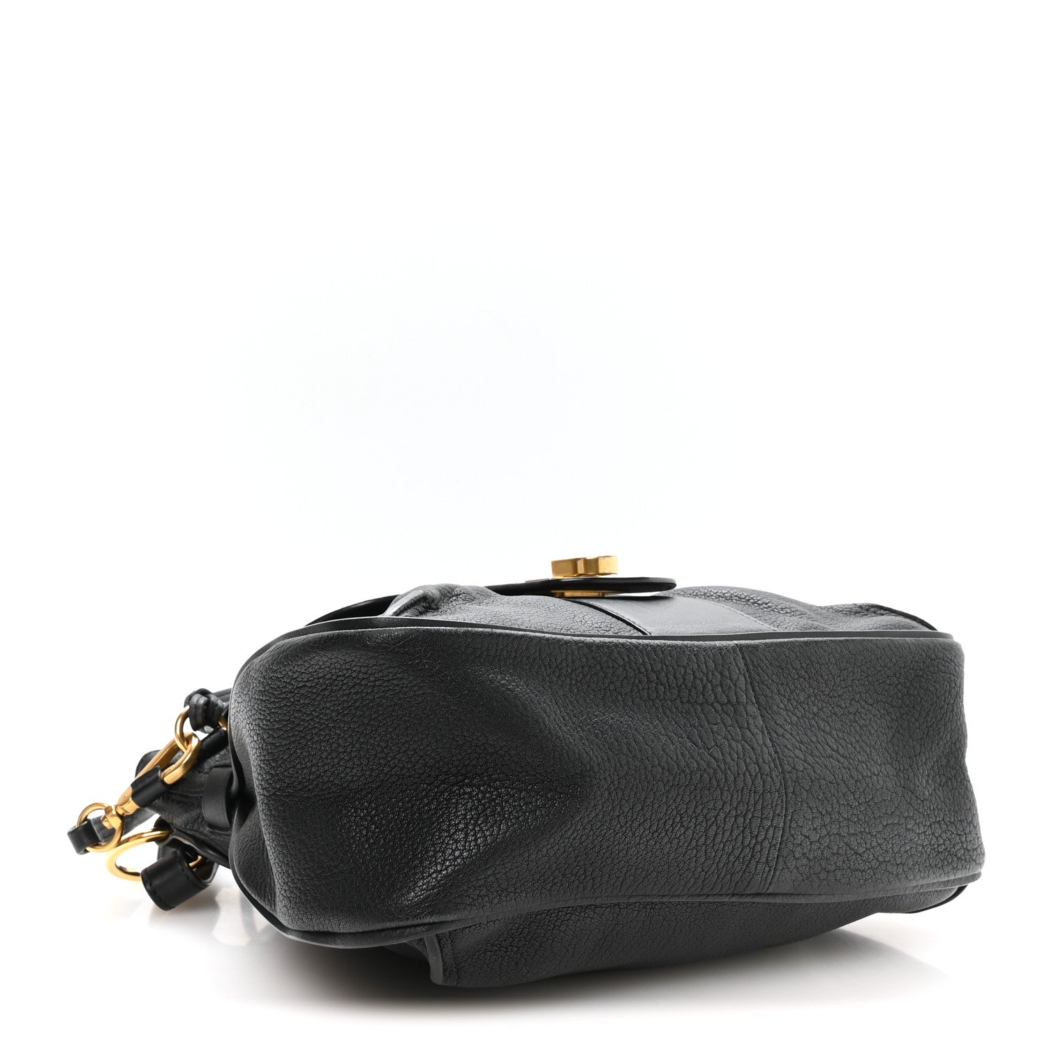 Chloe Grained Lambskin Calfskin Small Lexa Shoulder Bag Black 4 of 10