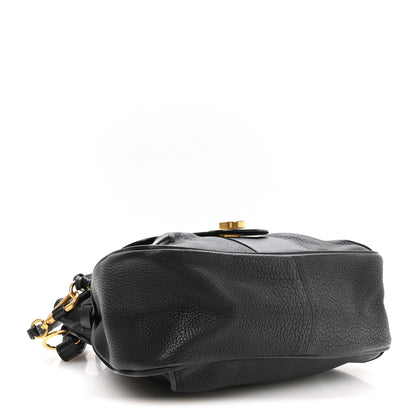 Chloe Grained Lambskin Calfskin Small Lexa Shoulder Bag Black 4 of 10