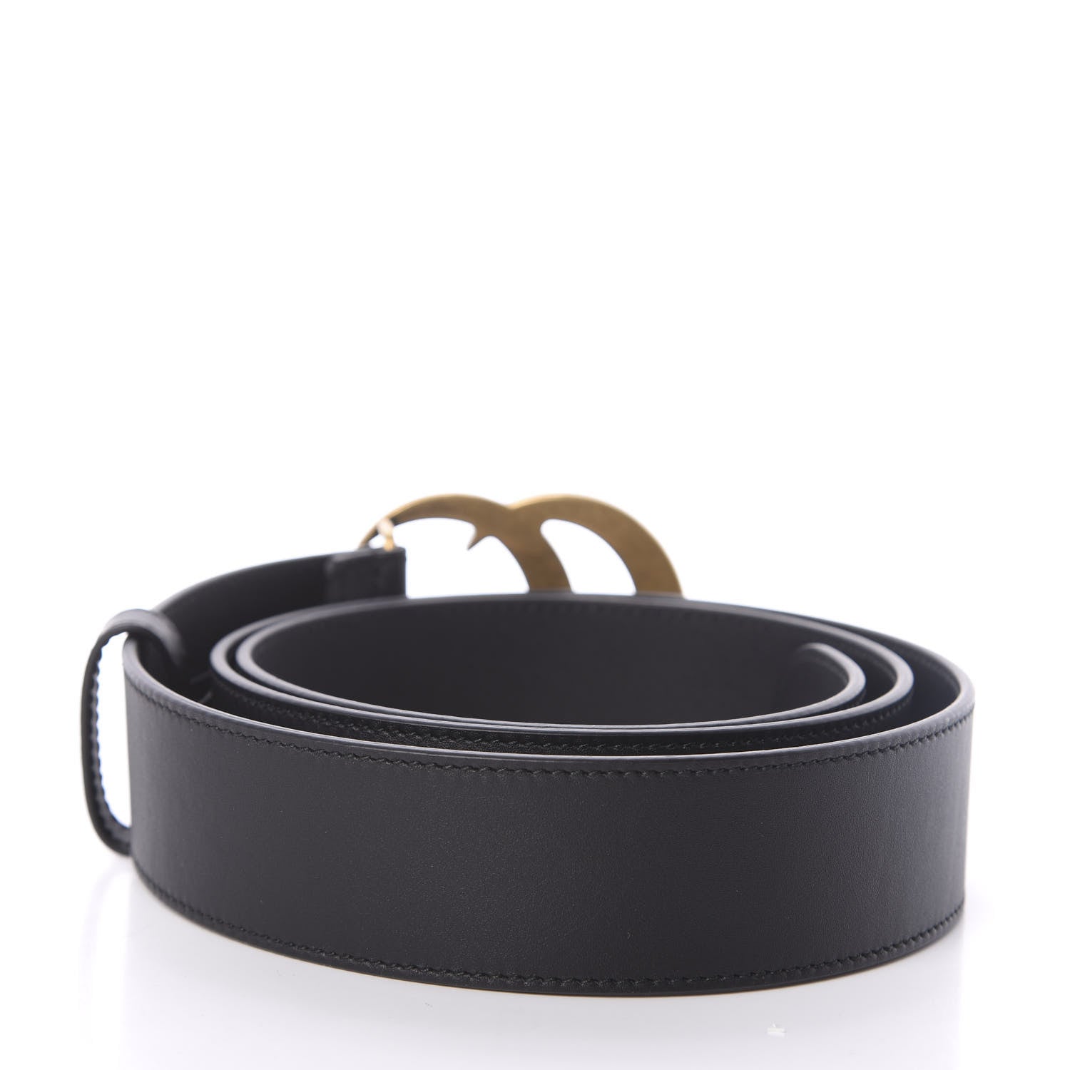 Gucci Calfskin Double G 40mm Belt 100 40 Black 2 of 5