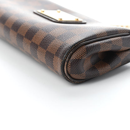 Louis Vuitton Damier Ebene Eva Clutch 9 of 10