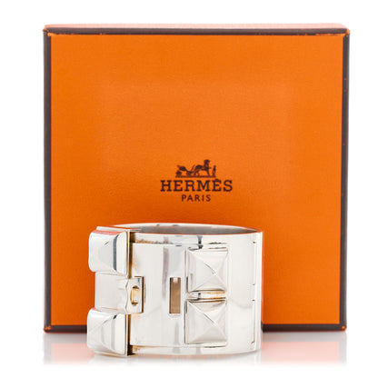 Hermes Sterling Silver Collier De Chien Bracelet SH 5 of 5