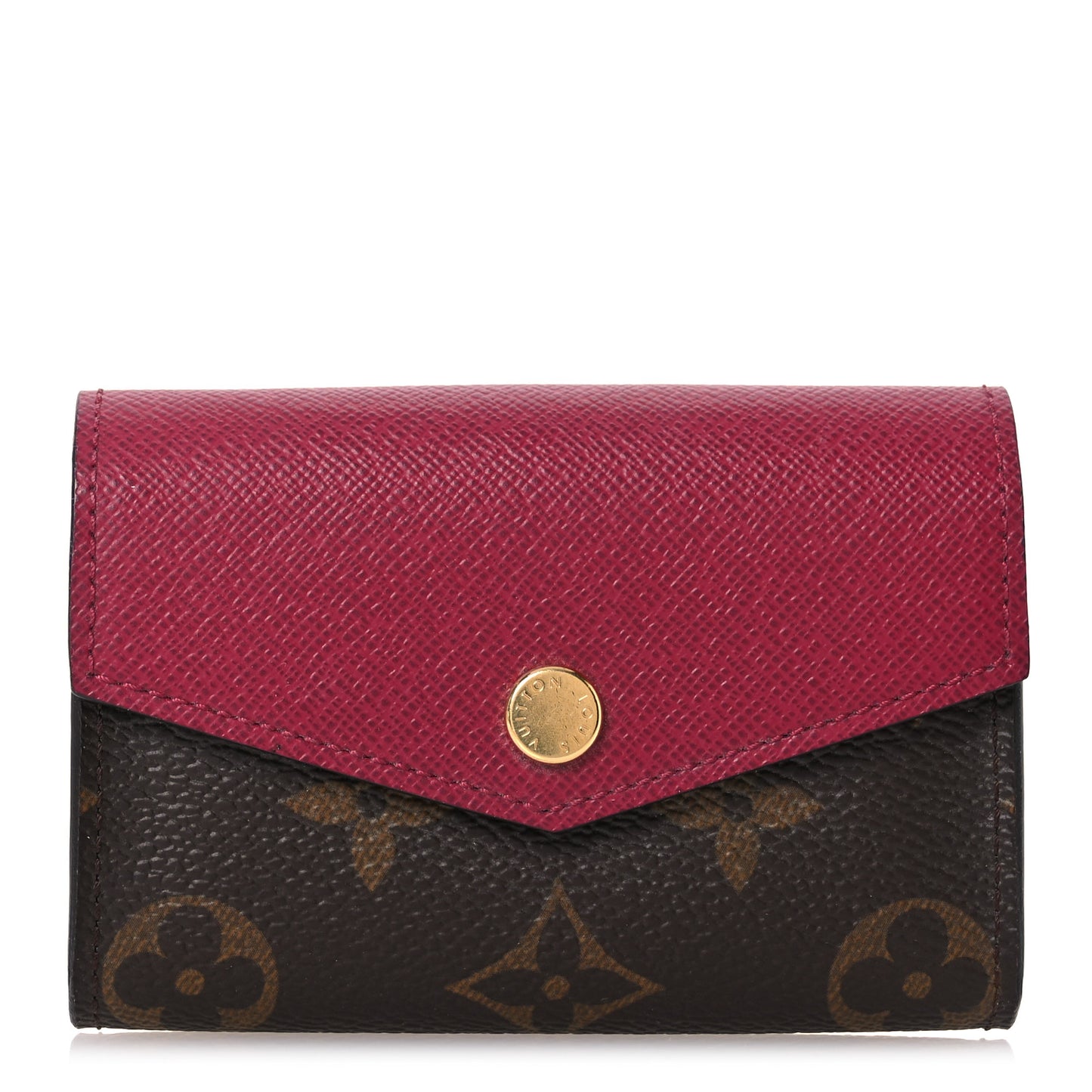 Monogram Sarah Multicartes Fuchsia