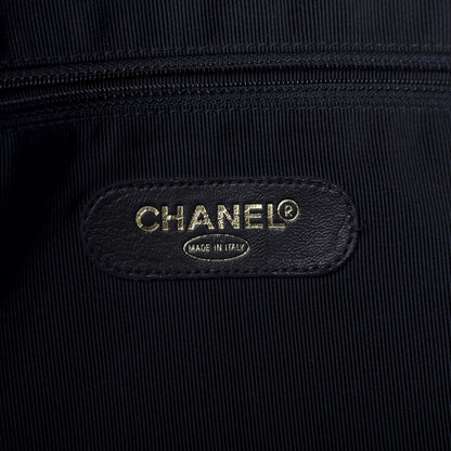 Chanel Caviar XL Weekender Bag Black 9 of 11
