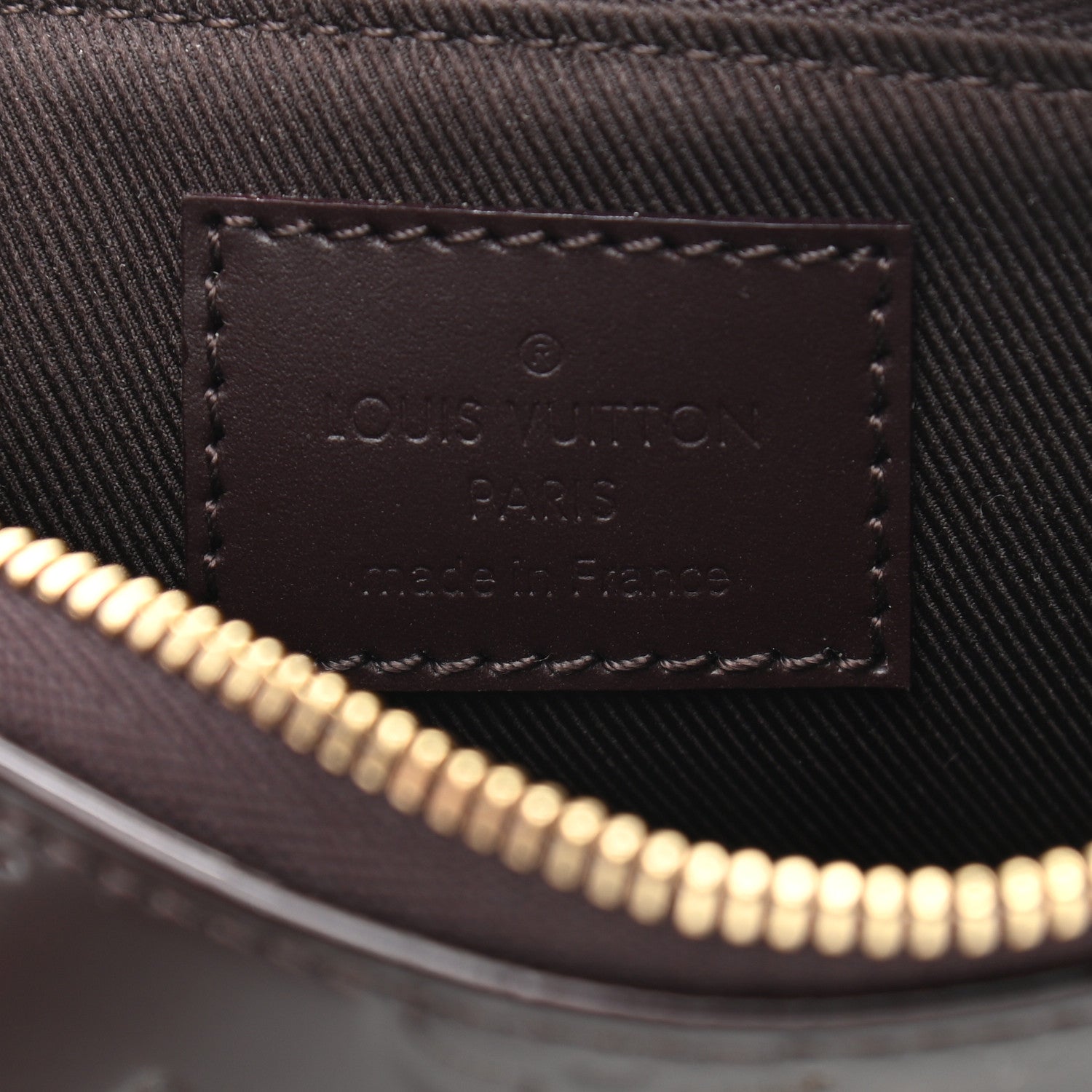 Louis Vuitton Vernis Monogram Mini Pochette Accessories Amarante 4 of 5