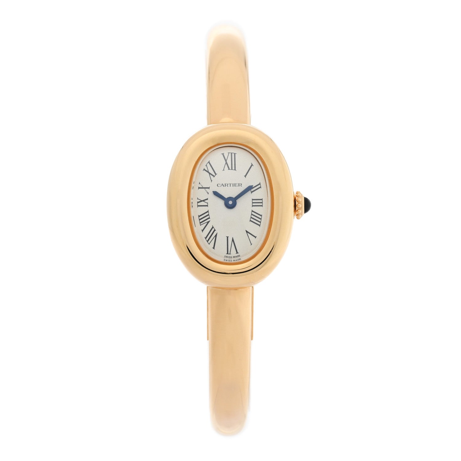 Cartier 18K Yellow Gold 19mm Baignoire Quartz Watch 1 of 5