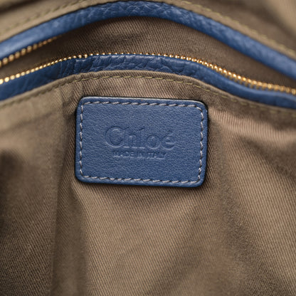 Chloe Calfskin Medium Marcie Satchel Royal Navy 6 of 19