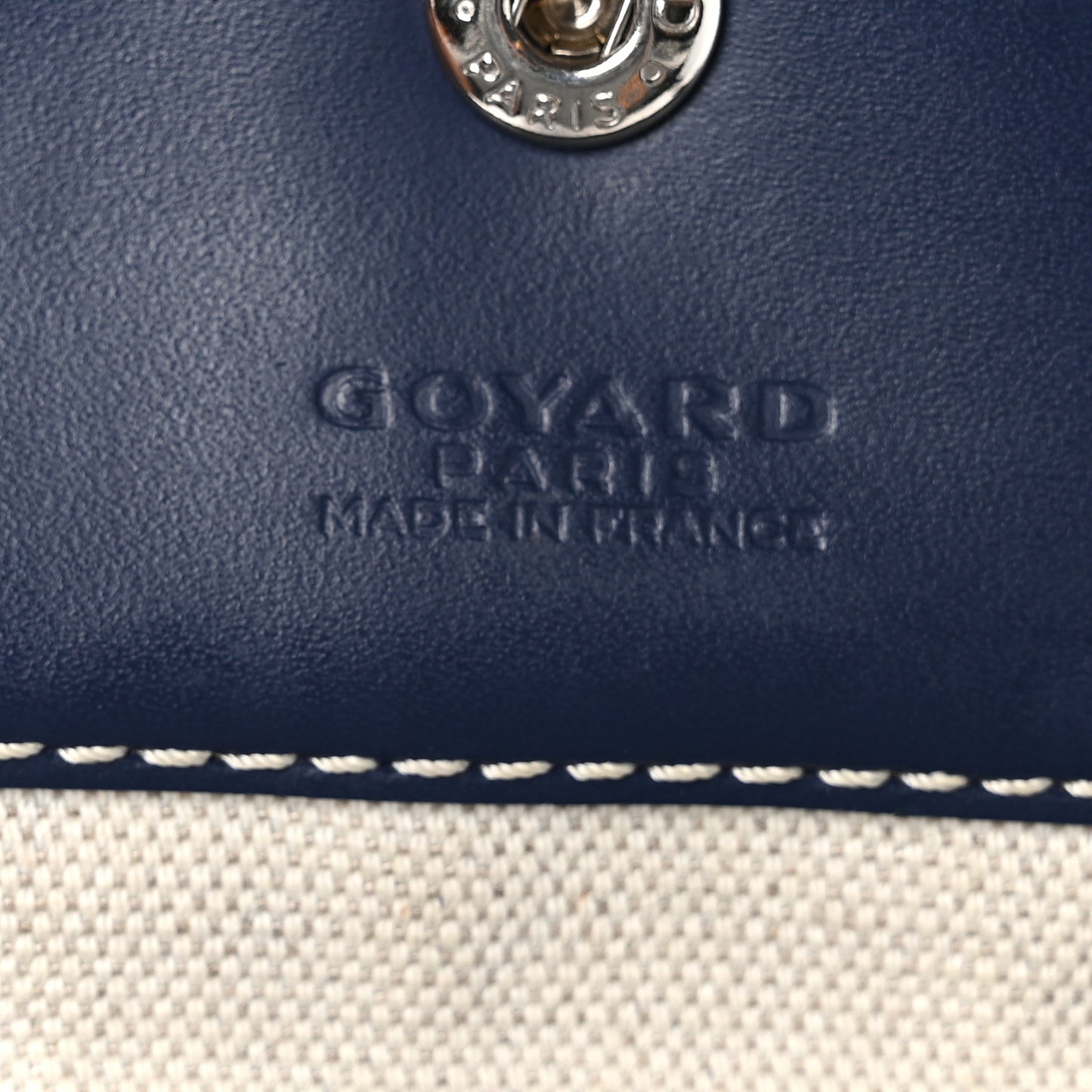 Goyardine Saint Louis PM Navy
