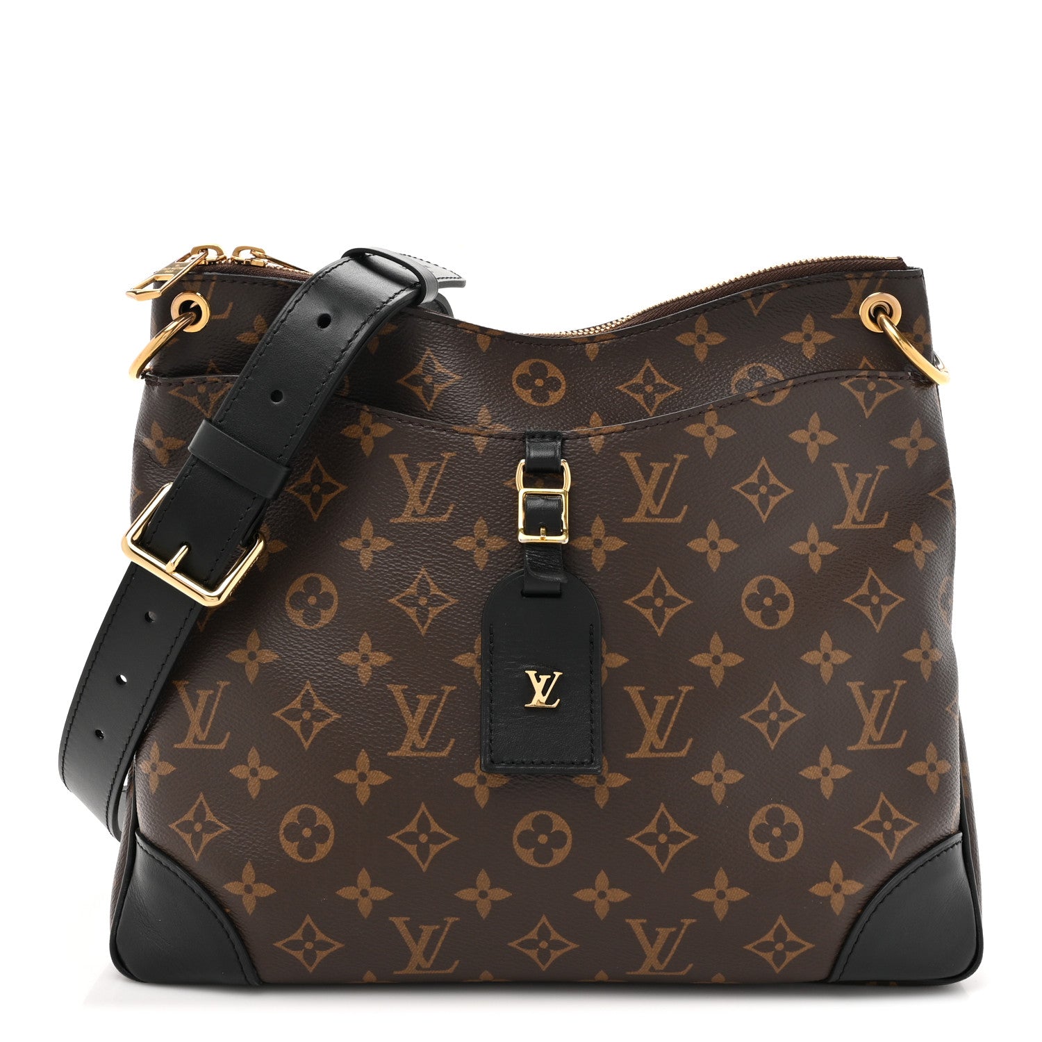 Louis Vuitton Monogram Odeon MM Black 1 of 15