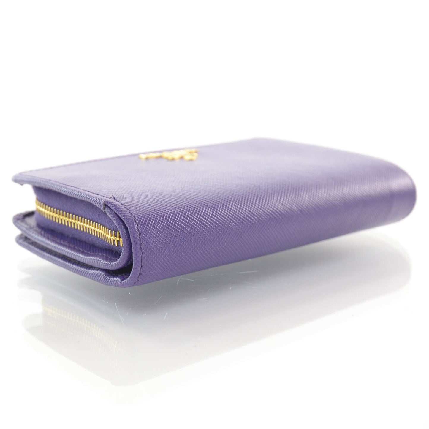 Saffiano Compact Wallet Viola