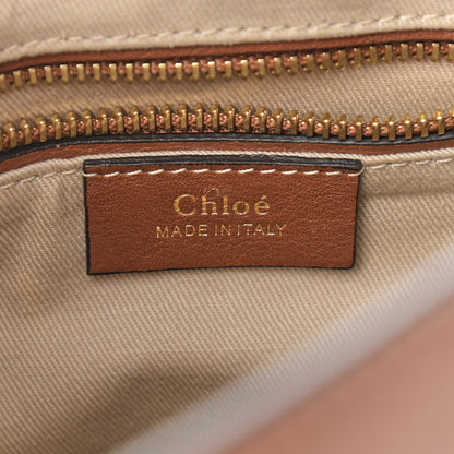 Chloe Suede Calfskin Medium Faye Backpack Tan 6 of 13