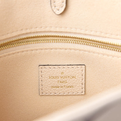 Louis Vuitton Empreinte Monogram Giant Onthego PM Creme Bois De Rose 8 of 10