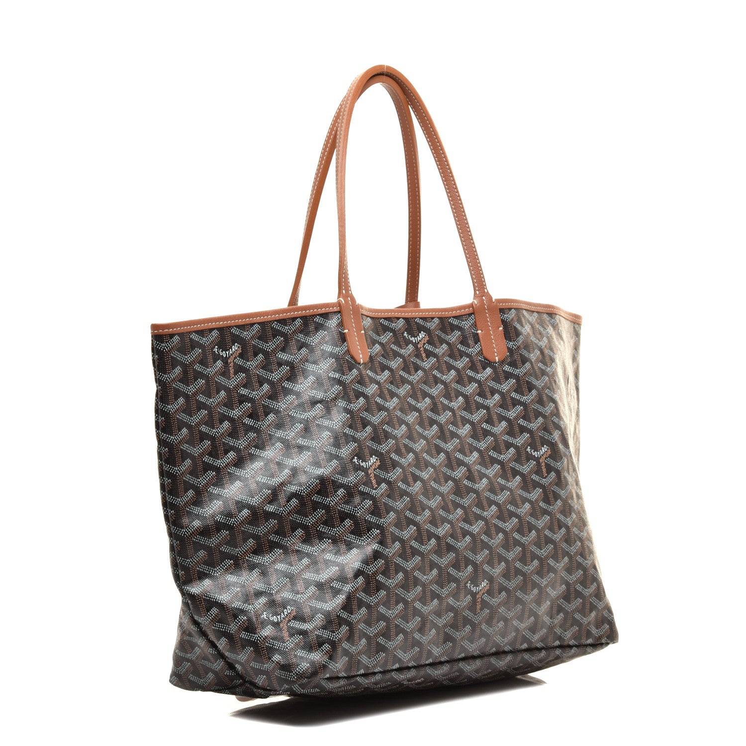 Goyard Goyardine Saint Louis PM Black Gold 3 of 8