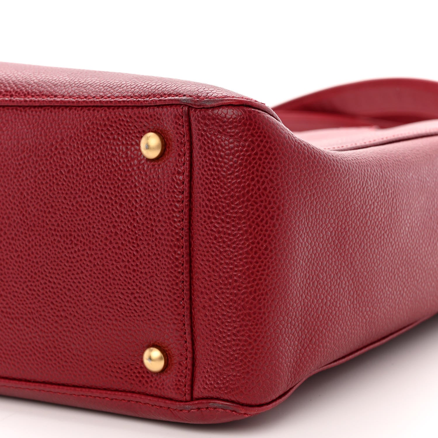 Chanel Caviar Timeless CC Shoulder Bag Red 10 of 16