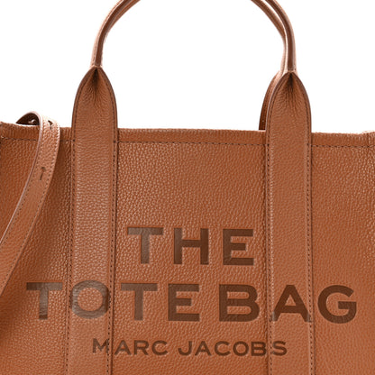 Marc Jacobs Grained Calfskin Medium The Tote Bag Argan Oil 8 of 14