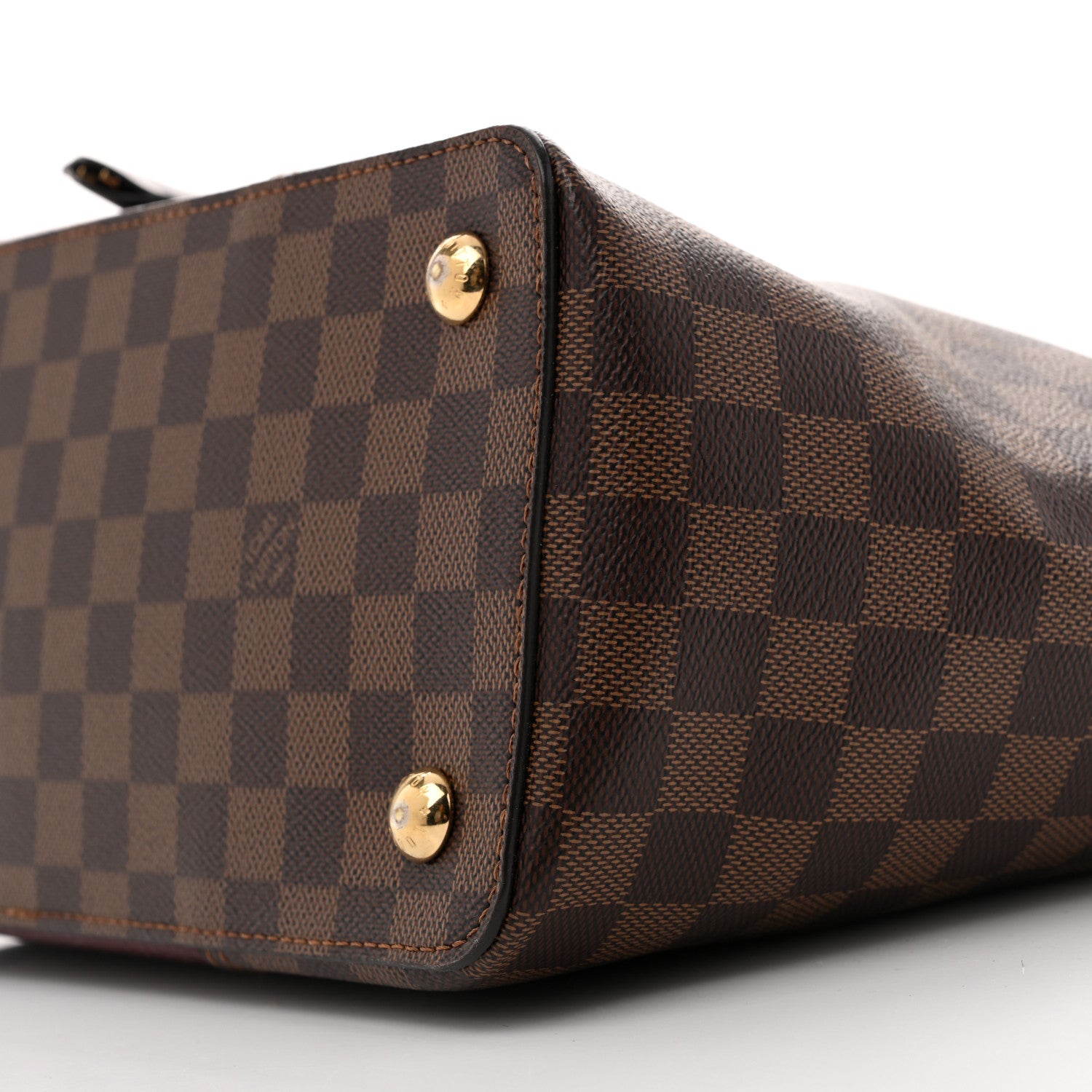 Louis Vuitton Damier Ebene Taurillon Jersey Bordeaux 10 of 13
