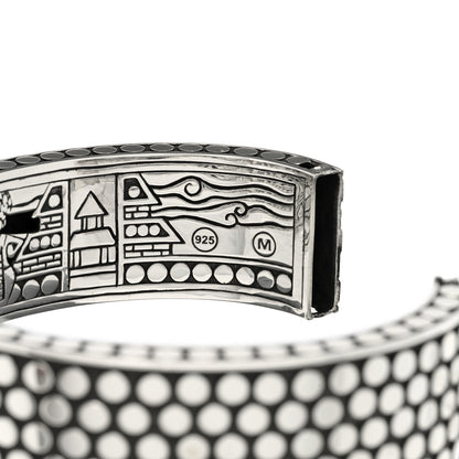 John Hardy Sterling Silver Dot Bangle Bracelet 4 of 4