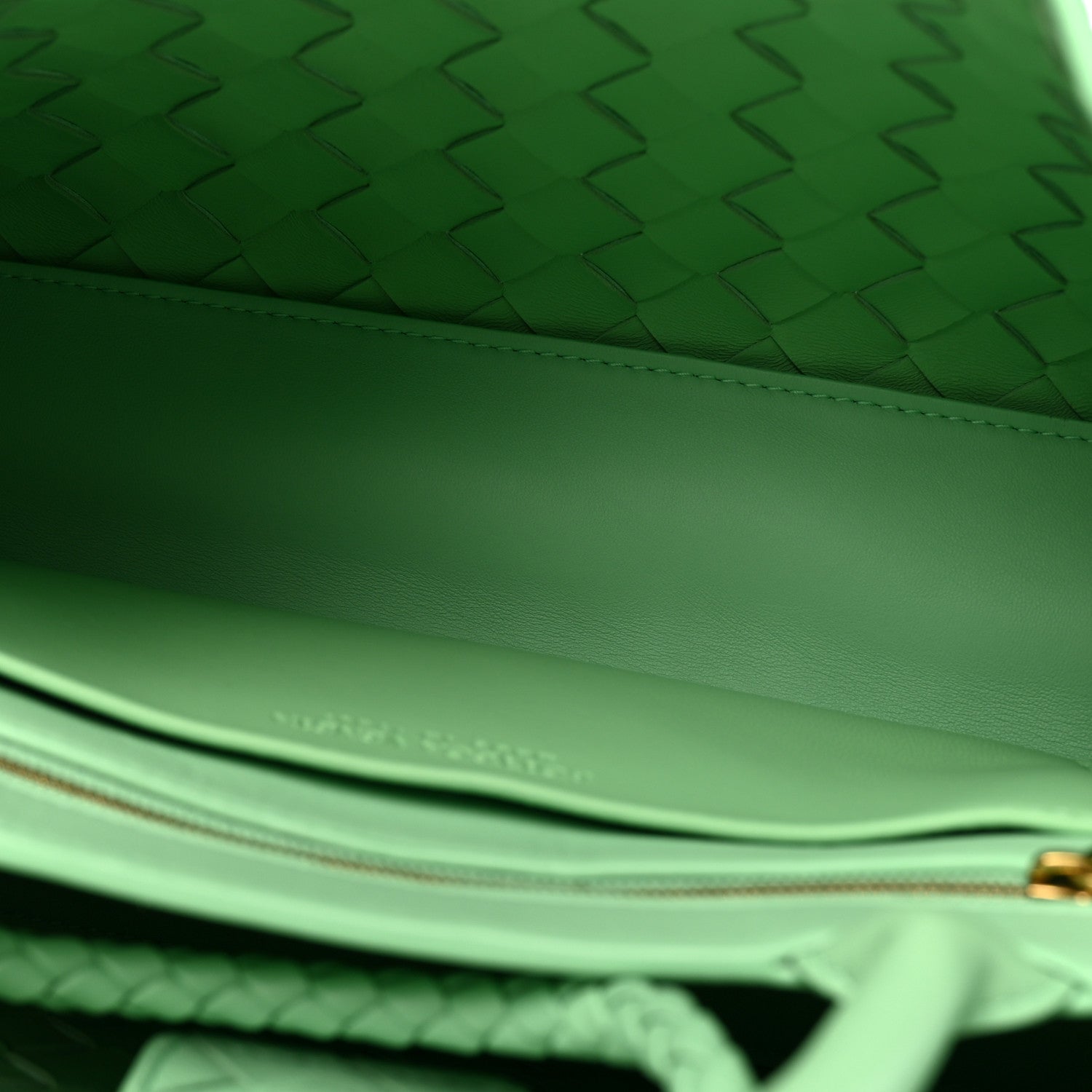 Bottega Veneta Nappa Intrecciato Small East West Andiamo Shoulder Bag Siren 5 of 9