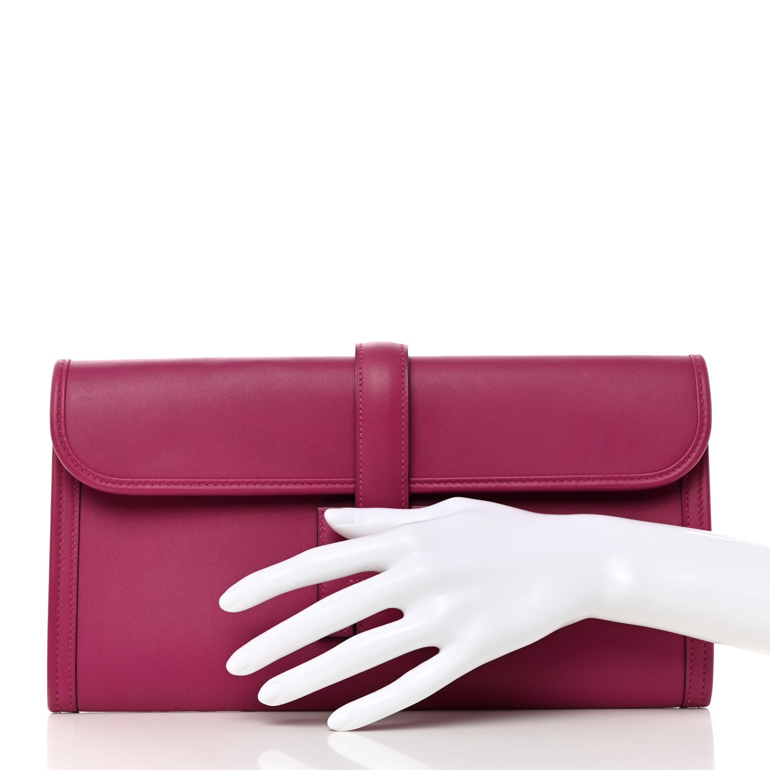 Hermes Swift Jige Elan 29 Clutch Rose Pourpre 2 of 6