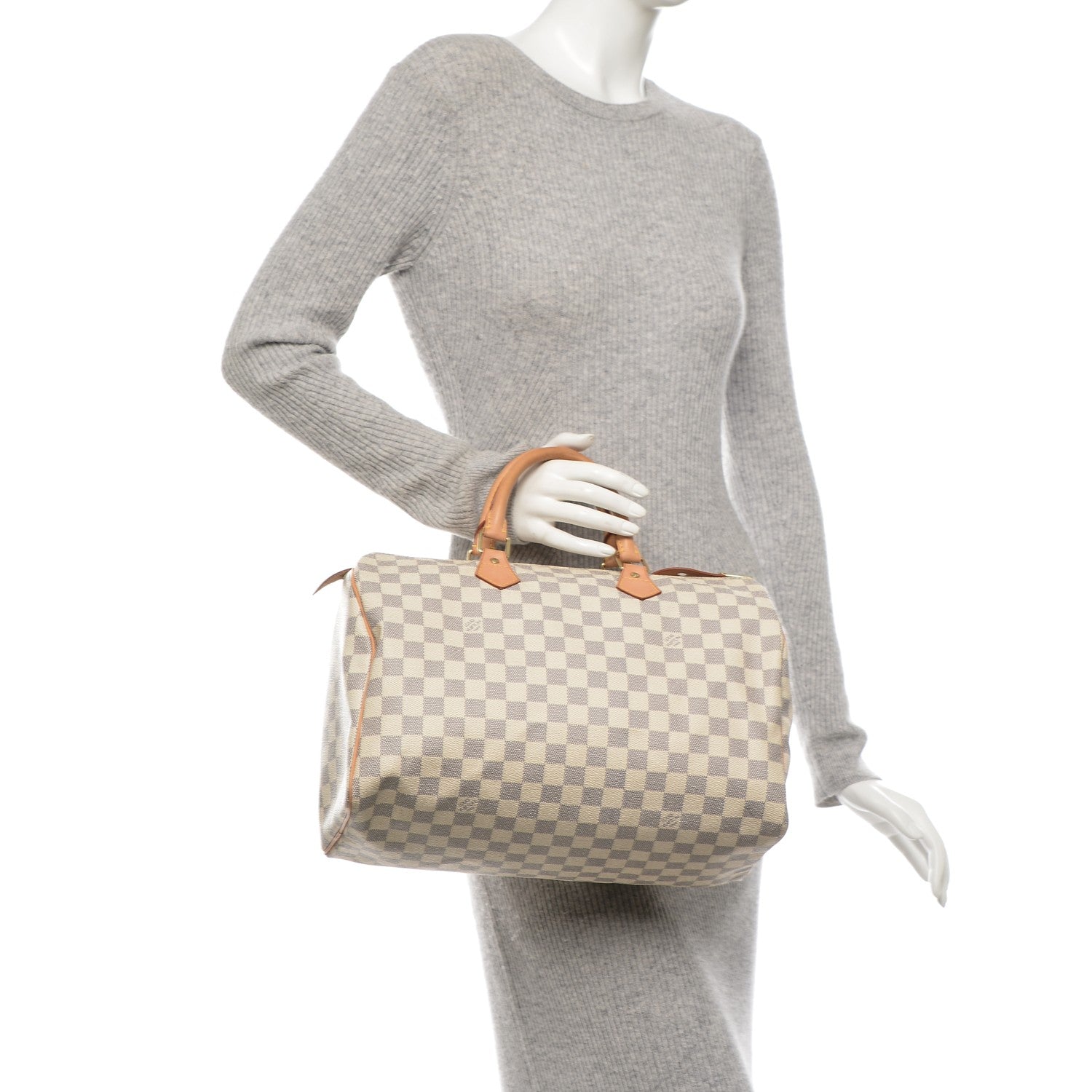 Louis Vuitton Damier Azur Speedy 30 2 of 7