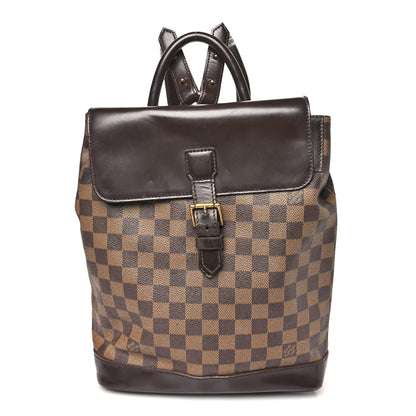 Louis Vuitton Damier Ebene Soho Backpack 1 of 14