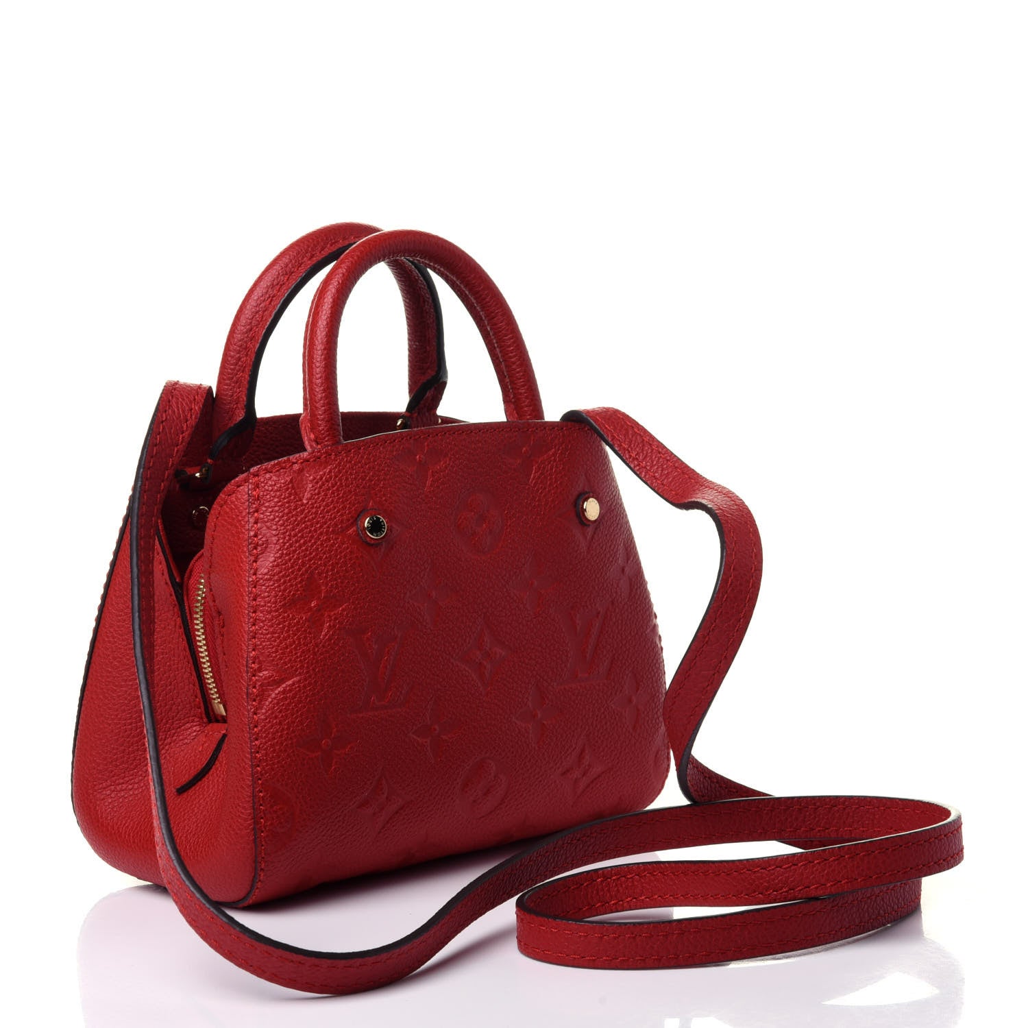 Louis Vuitton Empreinte Montaigne Nano Cherry 2 of 4