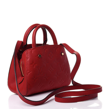Louis Vuitton Empreinte Montaigne Nano Cherry 2 of 4