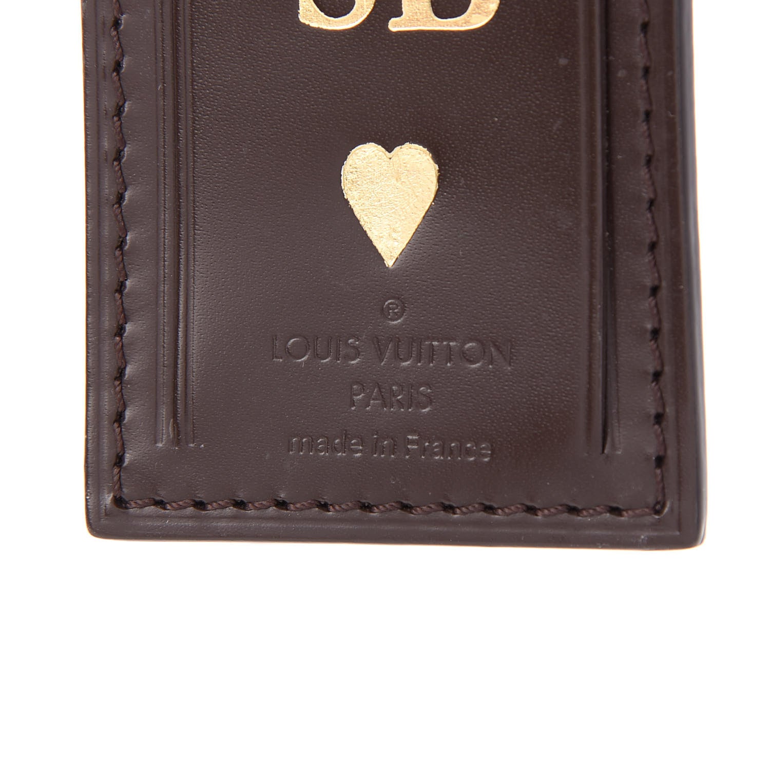 Louis Vuitton Calfskin Luggage Tag Ebene 3 of 3