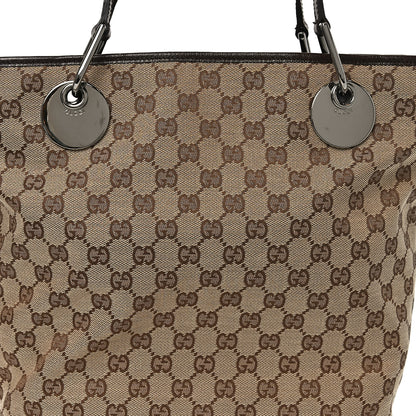 Gucci Monogram Large Eclipse Tote Brown 7 of 9