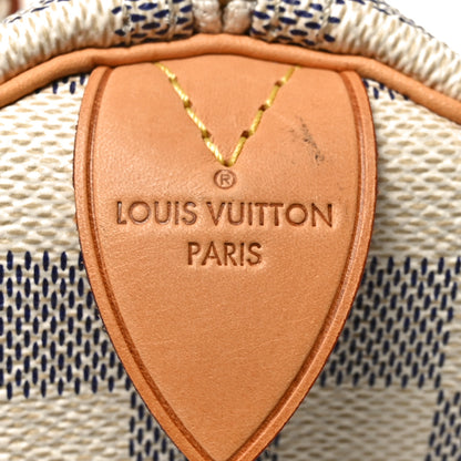 Louis Vuitton Damier Azur Speedy 25 6 of 10